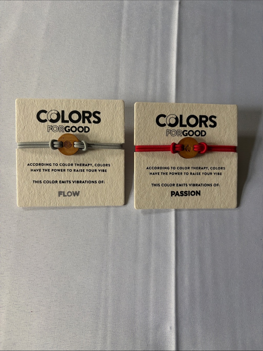 Colors Forgood Bracelets. Set of 2. NWT